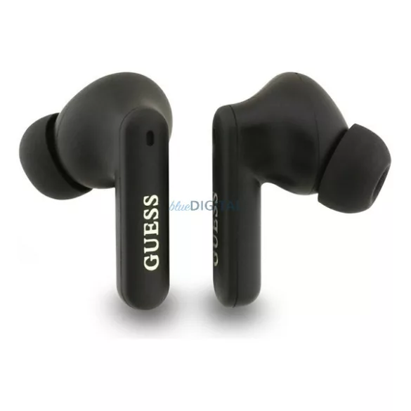 GUESS 4G CLASSIC METAL LOGO bluetooth fülhallgató SZTEREO (v5.4, TWS, mikrofon, zajszűrő + töltőtok) SÖTÉTBARNA