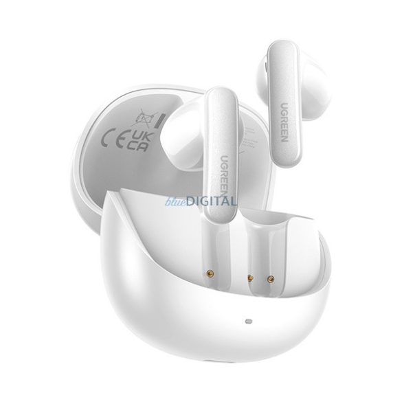 UGREEN LIGHTBUDS PRO WS215 bluetooth fülhallgató SZTEREO (v6.0, TWS, mikrofon, zajszűrő + töltőtok) FEHÉR