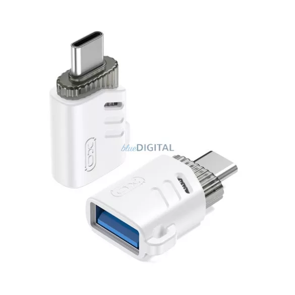 XO adapter (USB aljzat - Type-C, OTG) FEHÉR Huawei Nexus 6P, LG G5 (H850) , Google Pixel XL