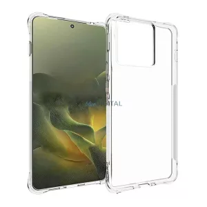 Szilikon telefonvédő (ütésállóság, légpárnás sarok) ÁTLÁTSZÓ Motorola Edge 70 (XT2601-2)