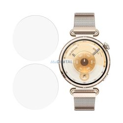   Kijelzővédő üveg 2db (2.5D, 9H) ÁTLÁTSZÓ Huawei Watch GT 6 41mm