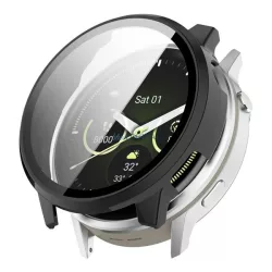   Műanyag keret (BUMPER, ütésállóság + kijelzővédő üveg) FEKETE Garmin Venu 4 41mm