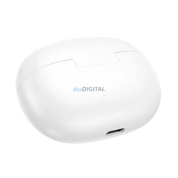 HOCO EQ26 bluetooth fülhallgató SZTEREO (v5.4, TWS, mikrofon, aktív zajszűrő, LED kijelző + töltőtok) FEHÉR