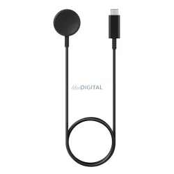   SAMSUNG asztali töltő Type-C (2A, wireless, mágneses, 80cm, Samsung Watch töltő) FEKETE Samsung Galaxy Watch Active 2 44mm (SM-R820N), Galaxy Watch Active 2 40mm (SM-R830N), Galaxy Watch Active (