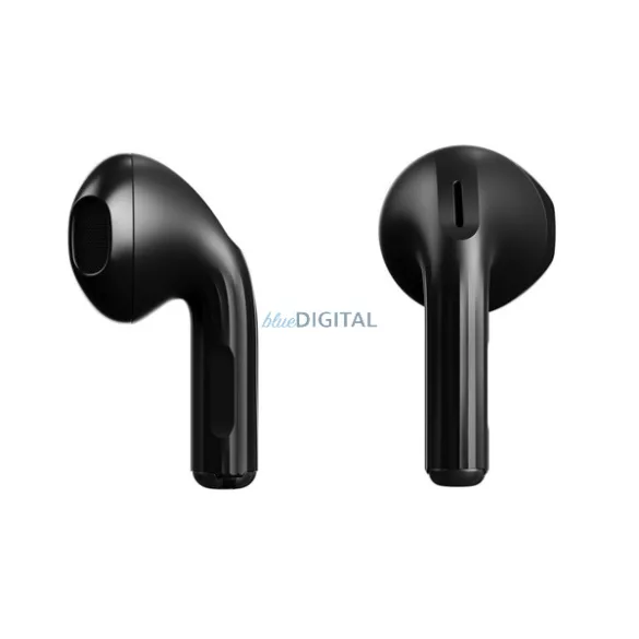 MOJO BLAZE STEEL bluetooth fülhallgató SZTEREO (v5.4, TWS, mikrofon, fémhatás + töltőtok) SÖTÉTSZÜRKE
