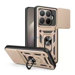   Defender szilikon telefonvédő (ütésállóság, tartógyűrű, kameravédő) ARANY