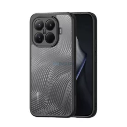   DUX DUCIS AIMO szilikon telefonvédő (ütésállóság, kameravédő, matt, hullám) FEKETE