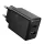 HOCO N71 hálózati töltő USB+Type-C aljzat (30W, PD gyorstöltő 3.0) FEKETE