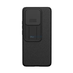   NILLKIN CAMSHIELD PRO szilikon telefonvédő (ütésállóság, kameravédő, csíkos) FEKETE