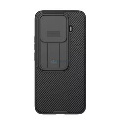   NILLKIN CAMSHIELD PRO szilikon telefonvédő (ütésállóság, kameravédő, csíkos) FEKETE