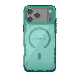   NILLKIN ICEBLADE PROP MAGNETIC szilikon telefonvédő (ütésállóság, kameravédő, kitámasztó, MagSafe) SÖTÉTZÖLD Apple iPhone 17 Pro Max