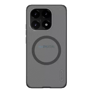 NILLKIN SUPER FROSTED PRO MAGNETIC műanyag telefonvédő (mágneses, ütésállóság, gumírozott) ÁTLÁTSZÓ/FEKETE
