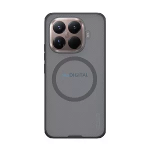 NILLKIN SUPER FROSTED PRO MAGNETIC műanyag telefonvédő (mágneses, ütésállóság, gumírozott) ÁTLÁTSZÓ/FEKETE