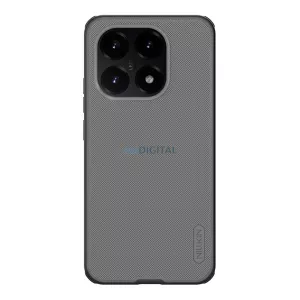 NILLKIN SUPER FROSTED PRO műanyag telefonvédő (ütésállóság, gumírozott, érdes felület) ÁTLÁTSZÓ/FEKETE