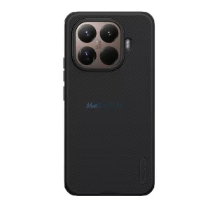 NILLKIN SUPER FROSTED PRO műanyag telefonvédő (ütésállóság, gumírozott, érdes felület) FEKETE