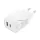 XO CE29 hálózati töltő USB+Type-C aljzat (20W, PD gyorstöltő) FEHÉR