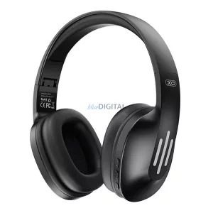 XO bluetooth fejhallgató SZTEREO (v5.3, mikrofon) FEKETE