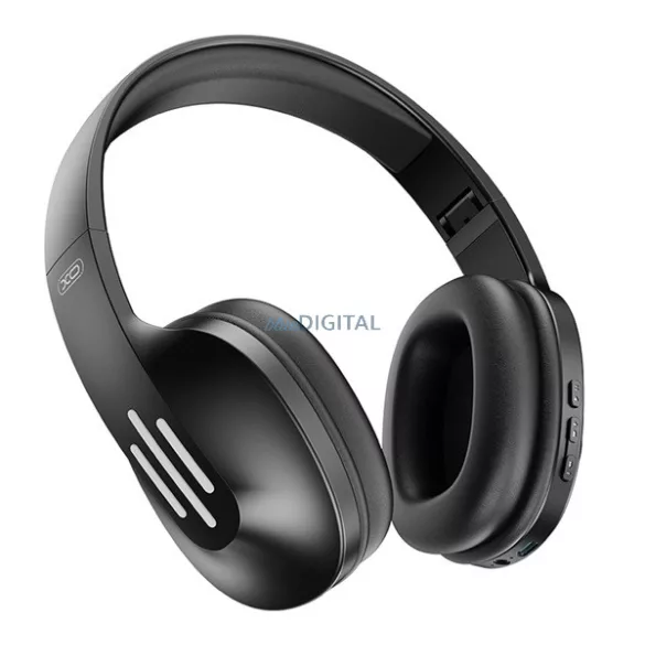 XO bluetooth fejhallgató SZTEREO (v5.3, mikrofon) FEKETE