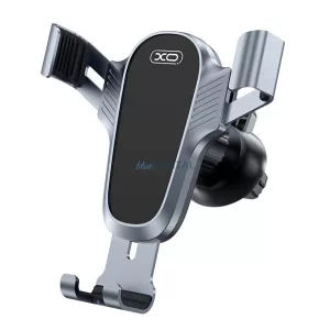 XO C86 autós tartó (szellőzőre, gravitációs, 360°, 4-6,7" méret) FEKETE