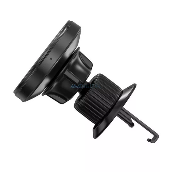 XO CX205 autós tartó (szellőzőre, 360°, mágneses, 15W, wireless) FEKETE