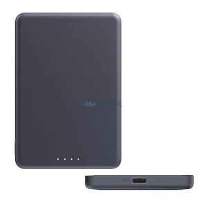 XIAOMI SUPER SLIM vésztöltő Type-C aljzat (5000mAh, 22.5W, gyorstöltő, MagSafe) FEKETE