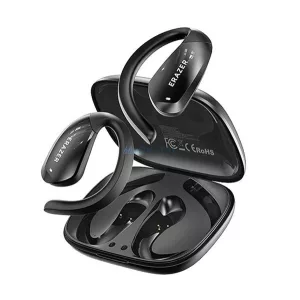 LENOVO ERAZER XF30 bluetooth fülhallgató SZTEREO (v5.4, TWS, fülre akasztható, zajszűrő, mikrofon + töltőtok) FEKETE