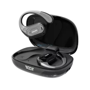 LENOVO ERAZER XF51 bluetooth fülhallgató SZTEREO (v6.0, TWS, fülre akasztható, zajszűrő, mikrofon + töltőtok) FEKETE