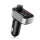 XO BCC10 bluetooth FM transmitter autós töltő 2 USB aljzat (v5.0, 15W, gyorstöltő, LED kijelző) FEKETE