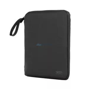 XO CB03 tok fekvő, bőr hatású LAPTOP/NOTEBOOK/TABLET (univerzális, kézpánt, 10,9" méret) SÖTÉTSZÜRKE