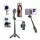 XO SS22 szelfibot (univerzális, 360°, állítható, bluetooth távkioldó,  összecsukható, 100cm, MagSafe) FEKETE Apple iPhone 12, iPhone 12 Pro, iPhone 12 Pro Max