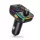 XO BCC09 bluetooth FM transmitter autós töltő 2 USB+Type-C aljzat (v5.0, 25W, gyorstöltő, LED kijelző) FEKETE