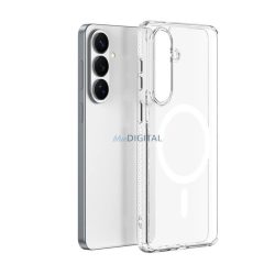   DUX DUCIS CLIN szilikon telefonvédő (ütésállóság, légpárnás sarok, MagSafe) ÁTLÁTSZÓ Samsung Galaxy S26 (SM-S942)