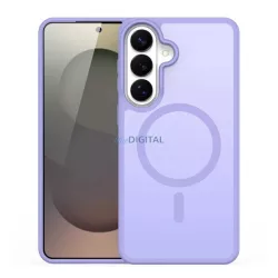   DUX DUCIS YIND szilikon telefonvédő (ütésállóság, kameravédő, matt, MagSafe) LILA Samsung Galaxy S26 (SM-S942)