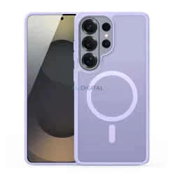   DUX DUCIS YIND szilikon telefonvédő (ütésállóság, kameravédő, matt, MagSafe) LILA Samsung Galaxy S26 Ultra (SM-S948)