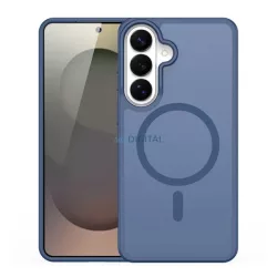   DUX DUCIS YIND szilikon telefonvédő (ütésállóság, kameravédő, matt, MagSafe) SÖTÉTKÉK Samsung Galaxy S26 Plus (SM-S947)