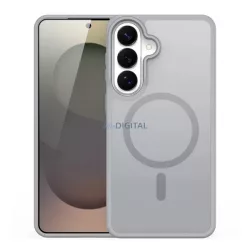   DUX DUCIS YIND szilikon telefonvédő (ütésállóság, kameravédő, matt, MagSafe) VILÁGOSSZÜRKE Samsung Galaxy S26 Plus (SM-S947)