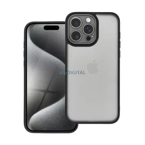 Szilikon telefonvédő (ütésállóság, akril hátlap, kameravédő) FEKETE Samsung Galaxy S26 Plus (SM-S947)