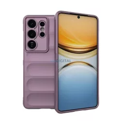   Szilikon telefonvédő (ütésállóság, kameravédő, 3D) LILA Samsung Galaxy S26 Ultra (SM-S948)