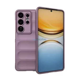 Szilikon telefonvédő (ütésállóság, kameravédő, 3D) LILA Samsung Galaxy S26 Ultra (SM-S948)