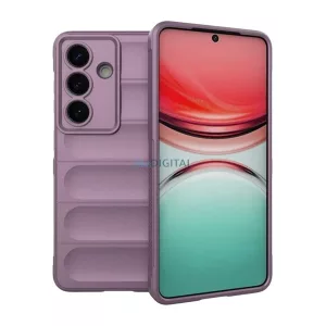 Szilikon telefonvédő (ütésállóság, kameravédő, 3D) LILA Samsung Galaxy S26 Plus (SM-S947)