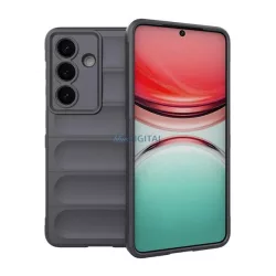   Szilikon telefonvédő (ütésállóság, kameravédő, 3D) SÖTÉTSZÜRKE Samsung Galaxy S26 Plus (SM-S947)