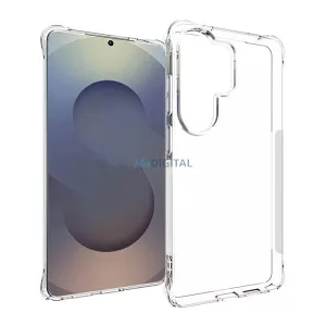 Szilikon telefonvédő (ütésállóság, légpárnás sarok) ÁTLÁTSZÓ Samsung Galaxy S26 Ultra (SM-S948)