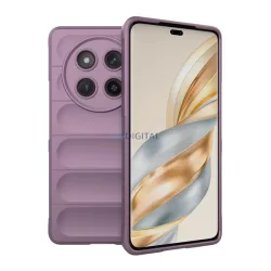   Szilikon telefonvédő (ütésállóság, kameravédő, 3D) LILA Honor Magic 7 Lite
