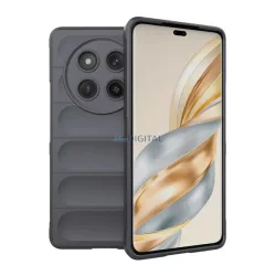   Szilikon telefonvédő (ütésállóság, kameravédő, 3D) SÖTÉTSZÜRKE Honor Magic 7 Lite