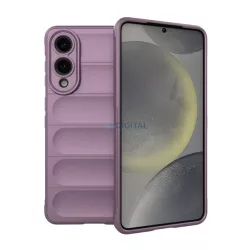   Szilikon telefonvédő (ütésállóság, kameravédő, 3D) LILA Samsung Galaxy S25 Edge (SM-S937)