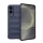 Szilikon telefonvédő (ütésállóság, kameravédő, 3D) SÖTÉTKÉK Samsung Galaxy S25 Edge (SM-S937)