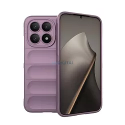   Szilikon telefonvédő (ütésállóság, kameravédő, 3D) LILA Xiaomi 15T