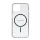 Szilikon telefonvédő (ultravékony, műanyag hátlap, MagSafe, légpárnás sarok) FEKETE Samsung Galaxy S26 Ultra (SM-S948)