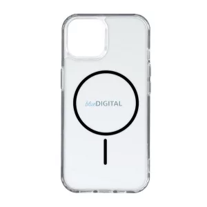 Szilikon telefonvédő (ultravékony, műanyag hátlap, MagSafe, légpárnás sarok) FEKETE Samsung Galaxy S25 FE (SM-S731)