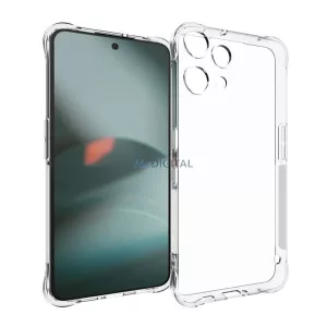 Szilikon telefonvédő (ütésállóság, légpárnás sarok) ÁTLÁTSZÓ Nothing Phone (3a) Lite